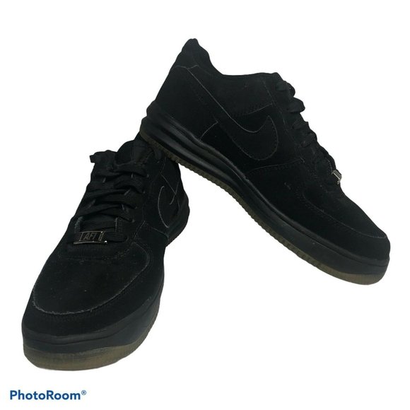 NIKE LUNAR FORCE 1 '16 (GS) SHOES BOYS 6Y BLACK 820343-001 $90.00 Retail - Picture 1 of 8